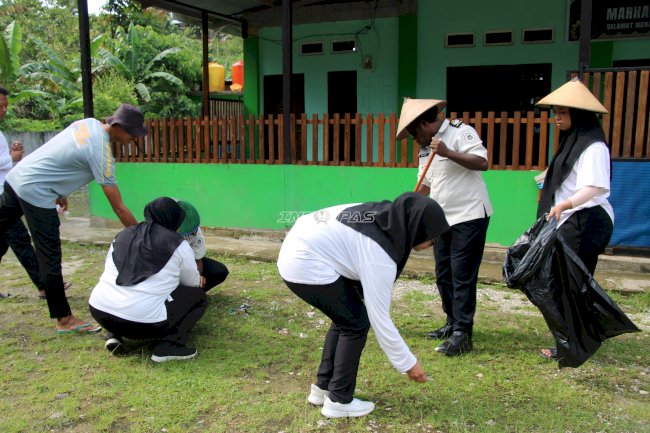 Dari Masjid hingga Kantor, Lapas Perempuan Manokwari Gelar Aksi Bersih Sambut HBP Ke-62