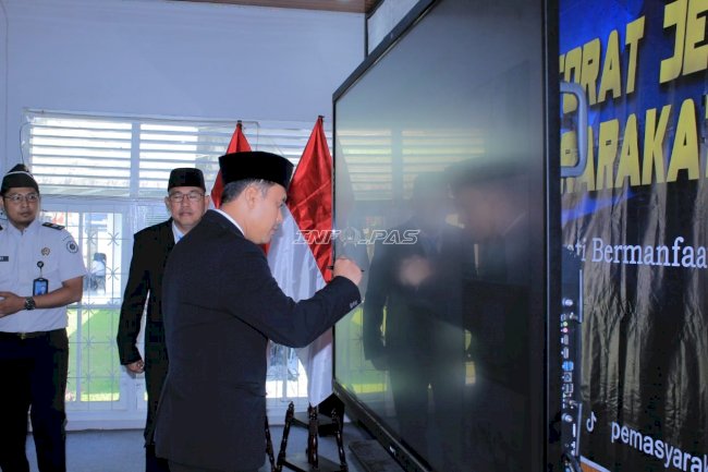 Penguatan SDM, Bapas Jambi Ikuti Pelantikan Serentak 802 Pejabat Pemasyarakatan