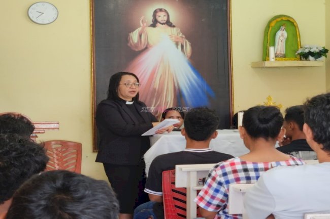 Bentuk Jati Diri Positif, Pembinaan Rohani Jadi Pilar Utama Reintegrasi di Lapas Tual