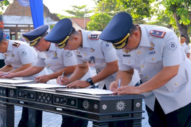 Tonggak Kepemimpinan Berganti, Rudi Kristiawan Resmi Nakhodai Lapas Pemuda Madiun 