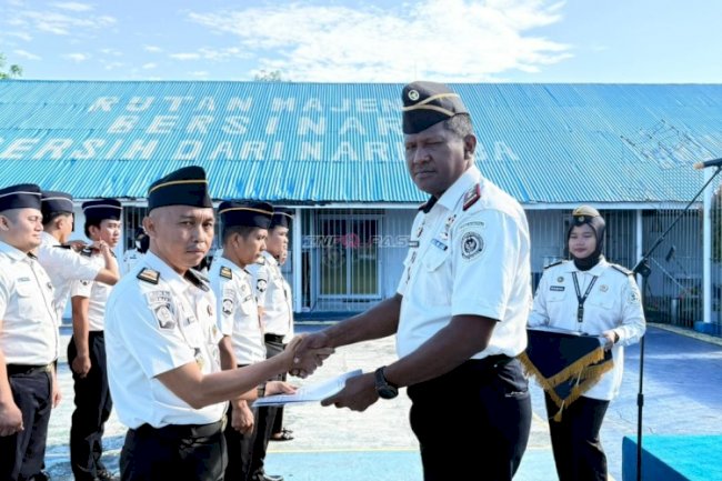 Kenaikan Pangkat Petugas, Rutan Majene Dorong Profesionalisme dan Kinerja