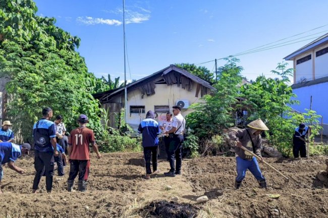 Lapas Tolitoli Tanam Sawi, Wujud Nyata Dukung Ketahanan Pangan