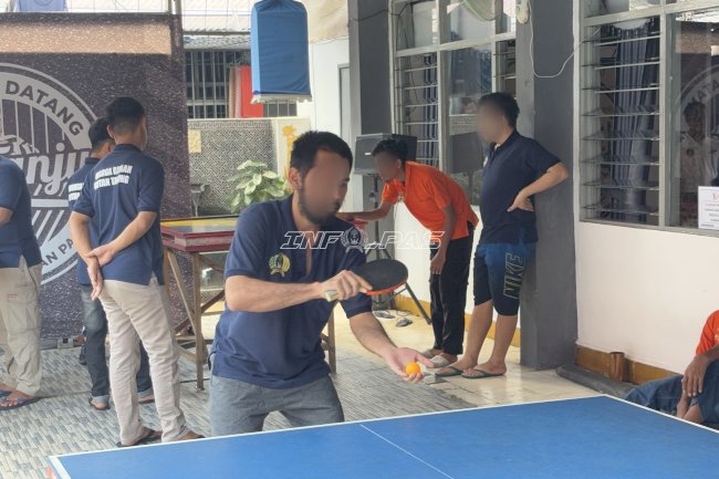 Rutan Tanjung Meriahkan HBP Ke-62 dengan Pekan Olahraga