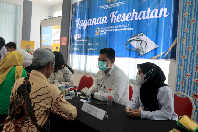 Lapas Pemuda Madiun Gelar Layanan Kesehatan Gratis Semarakkan HBP Ke-62