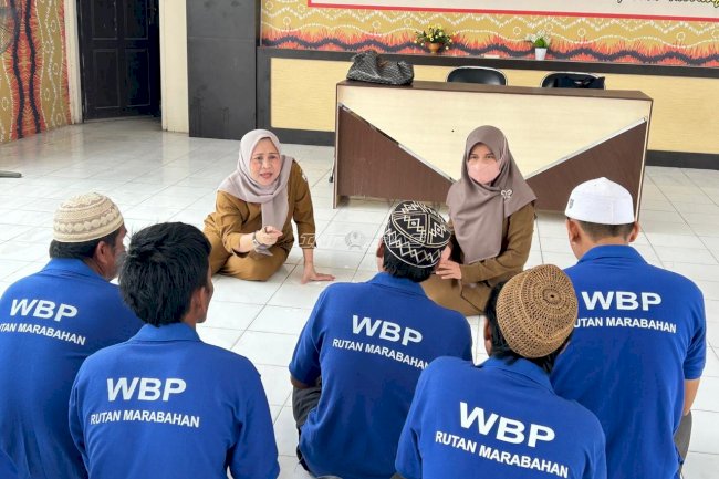Optimalkan Pembinaan, Rutan Marabahan Petakan Kemampuan Baca Warga Binaan