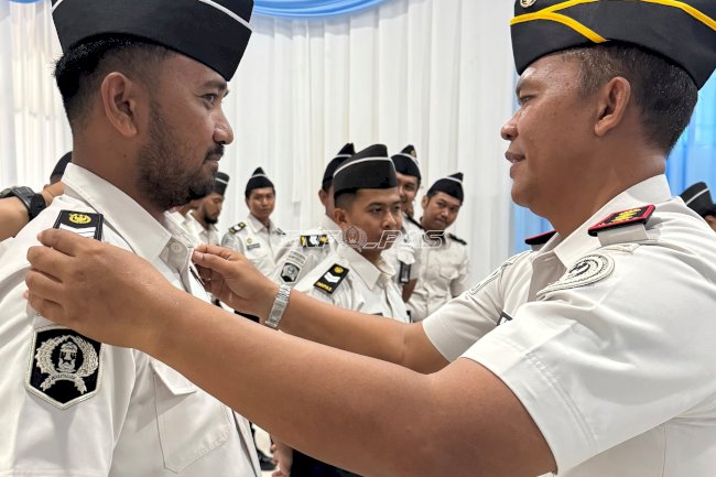 Apresiasi Kinerja, Lapas Banjarbaru Beri Kenaikan Pangkat 54 Pegawai