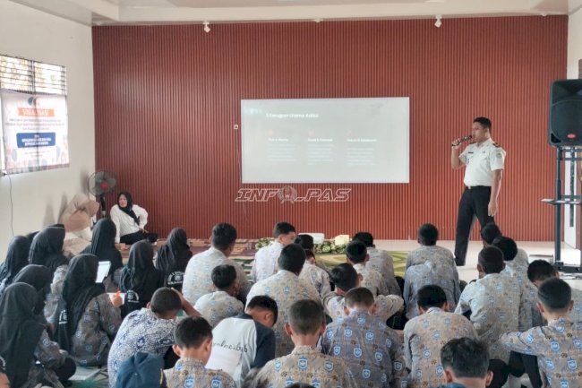 Kolaborasi Bakesbangpol, Lapas Banjarbaru Edukasi Pelajar Bahaya Narkoba
