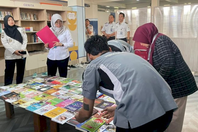 Lapas Cipinang Jalani Uji Petik BPK, Pastikan Bantuan Buku Perpusnas Tepat Guna