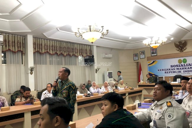 Bapas Amuntai Hadiri Sosialisasi Kebijakan MA, Perkuat Sinergi Penegakan Hukum  