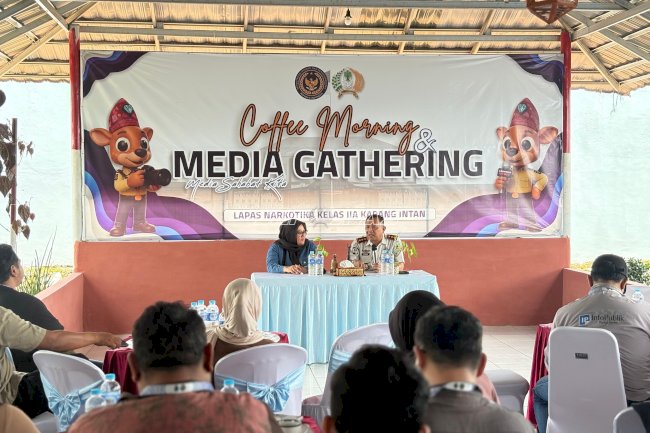 Media Jadi Mitra, Lapas Narkotika Karang Intan Perkuat Keterbukaan Informasi lewat Media Gathering