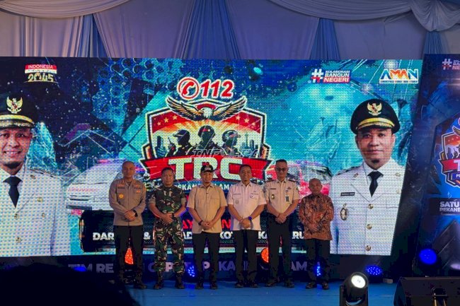 Hadiri Launching TRC 112 dan Teken MoU, Lapas Pekanbaru Perkuat Reintegrasi Sosial