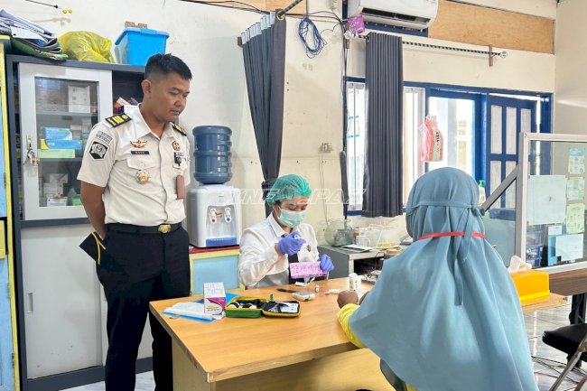 Bentuk Kepedulian Sosial, Rutan Marabahan Beri Layanan Kesehatan Gratis bagi Masyarakat 