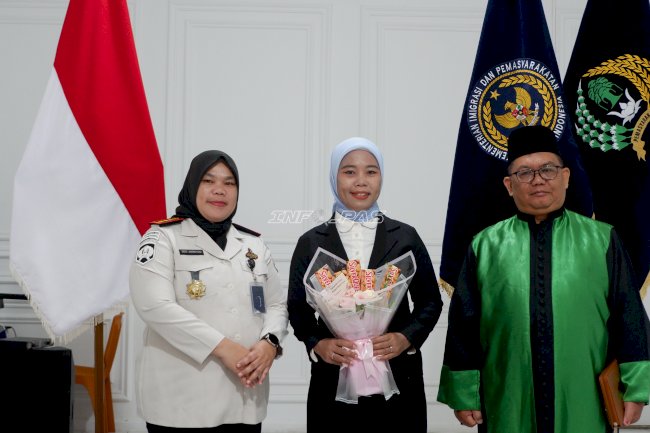 Lepas Pejabat Lama, Kalapas Perempuan Palembang Apresiasi Kinerja Pengamanan