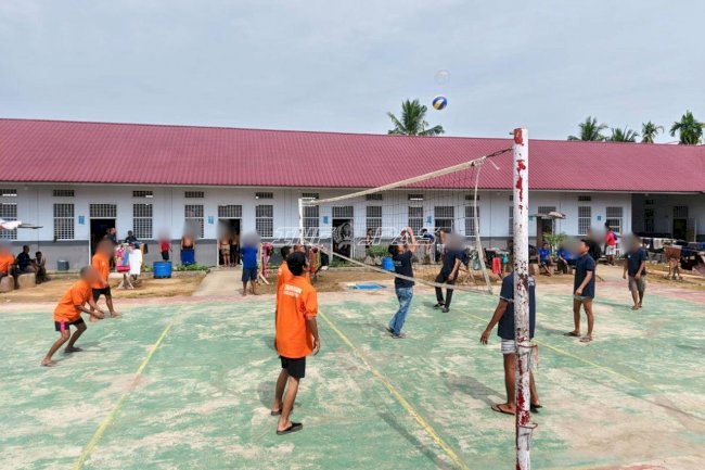 Pekan Olahraga HBP, Tumbuhkan Kebersamaan di Lapas Muara Tebo