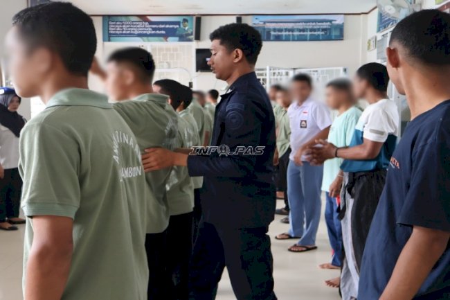 LPKA Ambon Perkuat Kamtib melalui Penggeledahan Rutin
