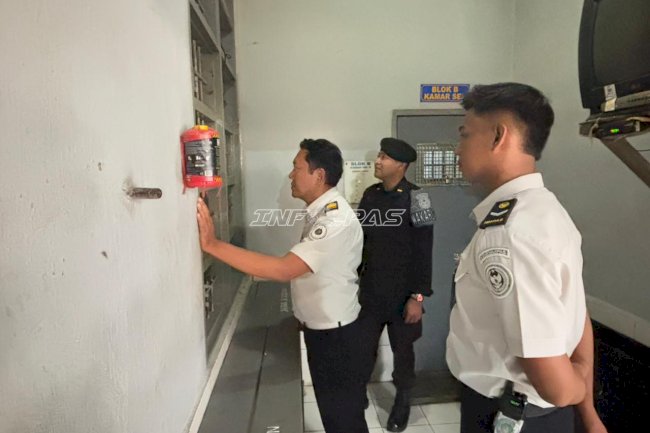Kontrol Keliling, Rutan Tanjung Perkuat Disiplin dan Pengawasan