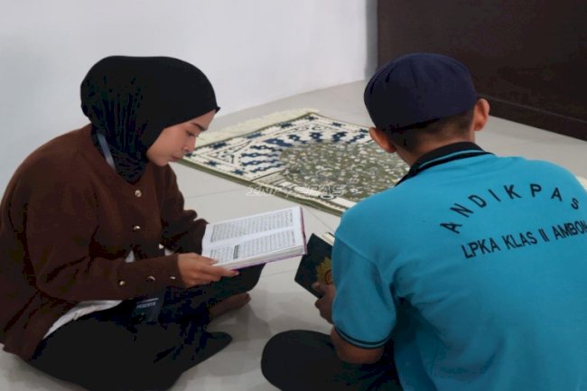 LPKA Ambon Perkuat Pembinaan Spiritual Anak Binaan melalui Pendalaman Al-Qur’an