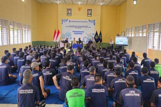   Lapas Pangkalpinang Hadirkan BESTIE, Perkuat Pemahaman HAM Warga Binaan