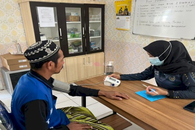 Lapas Tanjung Optimalkan Pelayanan Kesehatan Warga Binaan melalui Klinik Bersinar