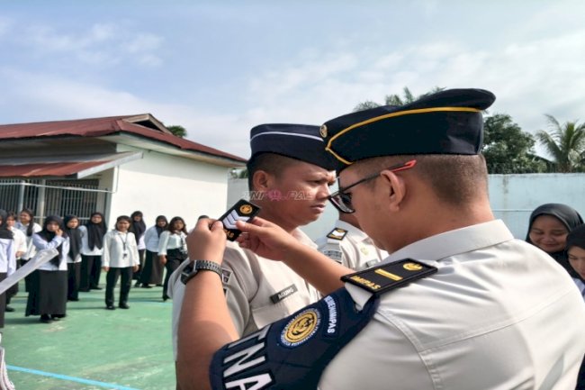 Kenaikan Pangkat Jadi Momentum Peningkatan Pengabdian Petugas Lapas Labuhan Bilik