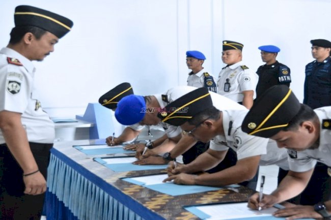 Komitmen Bersih dan Berintegritas, Lapas Muara Tebo Gaungkan Ikrar Komitmen Zero Halinar