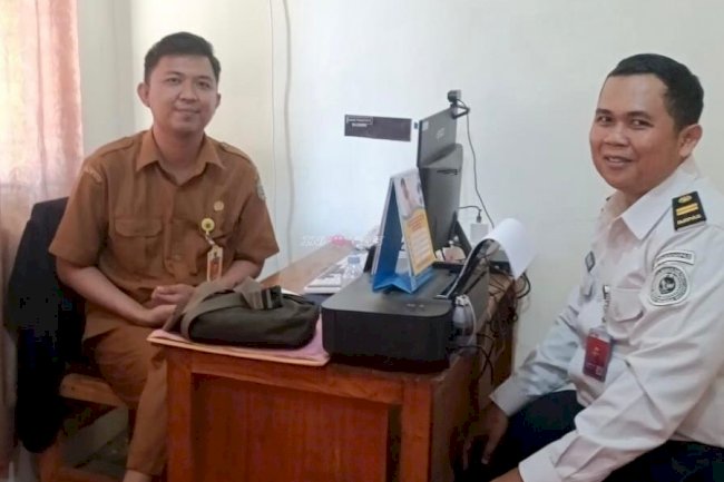 PK Bapas Amuntai Sambangi Kelurahan Tambarangan, Perkuat Sinergi Pengawasan Klien PB