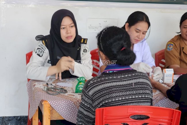 Sambut HBP Ke-62, Lapas Tual Hadirkan Layanan Kesehatan Gratis bagi Masyarakat