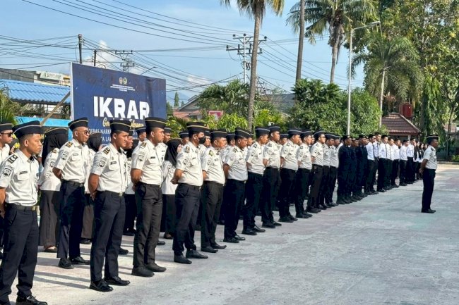 Ikrar Bersama, Lapas Palu Tegaskan Perang Lawan Halinar
