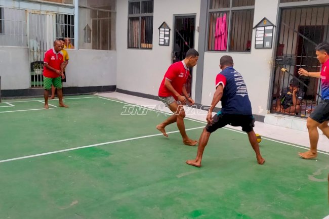 Final Gawang Mini Lapas Wahai Pererat Kebersamaan Warga Binaan