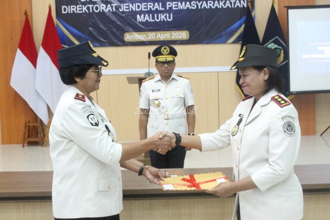 Resmi Dilantik, Maria Nahak Nakhodai Bapas Ambon