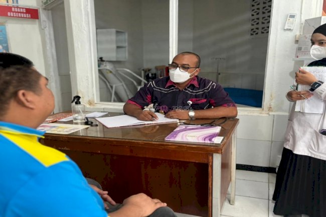 Penuhi Hak Layanan Kesehatan, Lapas Kotabaru Hadirkan Pemeriksaan bagi Warga Binaan