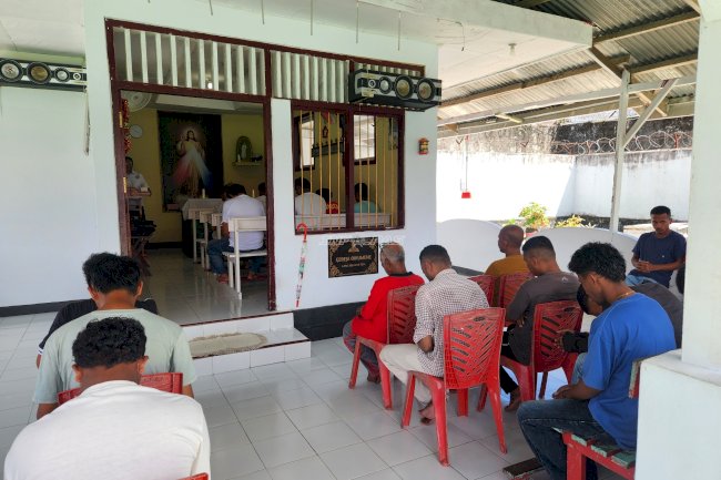 Lapas Tual–Kemenag Malra Perkuat Pembinaan Rohani Warga Binaan Kristen