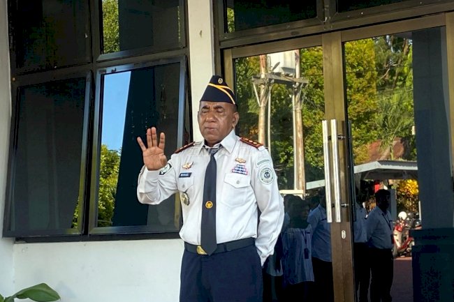 Awali Kepemimpinan, Kepala LPKA Ambon Perkuat Soliditas dan Beri Motivasi Anak Binaan