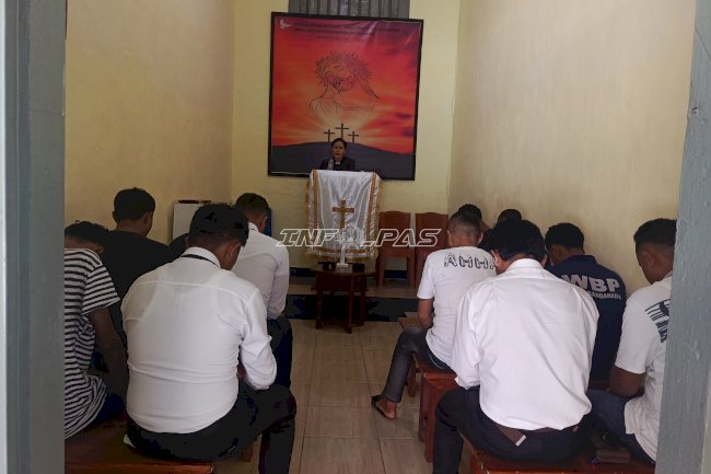 Bangun Karakter dan Harapan, Lapas Bandanaira-GPM Naira Gelar Pembinaan Kerohanian Kristen