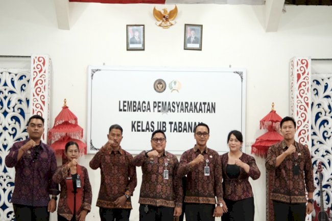 Dari Pengabdian Menuju Babak Baru, Lapas Tabanan Lepas Sejumlah Petugas