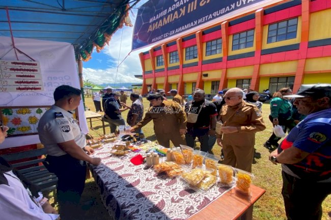 Lapas Kaimana Tampilkan Karya Warga Binaan di Pameran Gebyar UMKM HUT Ke-23 Kab. Kaimana