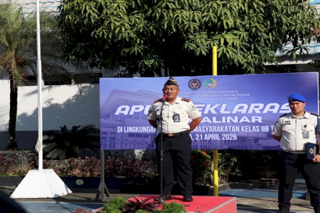 Lapas Tanjung Tegaskan Komitmen Zero Halinar 