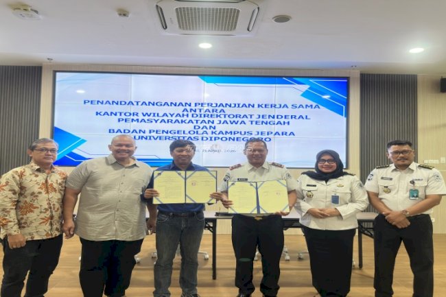 Kanwil Ditjenpas Jateng Gandeng Undip Kembangkan Desalinasi di Nusakambangan