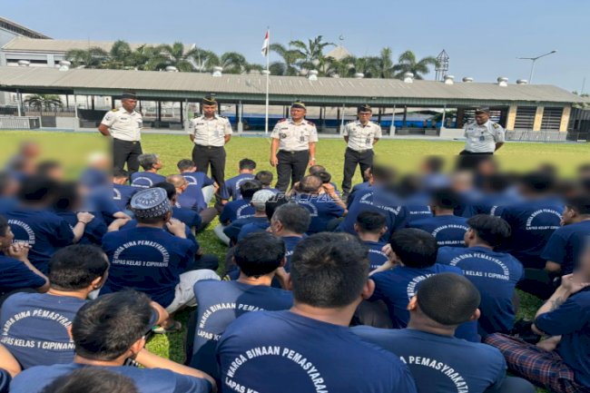 Kalapas Kelas I Cipinang Turun ke Lapangan, Pastikan Ikrar Zero Halinar Jadi Komitmen Nyata