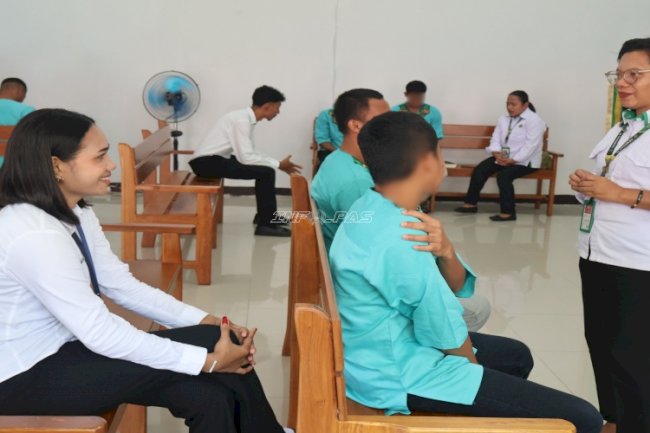 LPKA Ambon Perkuat Pembinaan Spiritual Anak Binaan melalui Renungan Kehidupan