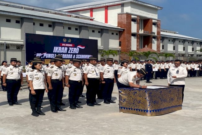 Perangi Halinar, Lapas Tabanan Teguhkan Integritas lewat Komitmen Bersama