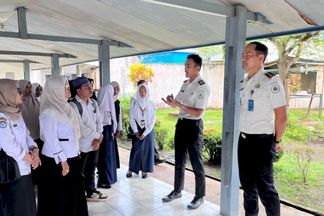 Rutan Barabai Sambut Kunjungan Wisata Hukum Siswa SMP bersama Kejari HST