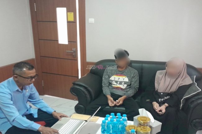 Pendampingan PK Bapas Amuntai Redakan Cemas ABH dan Orang Tua