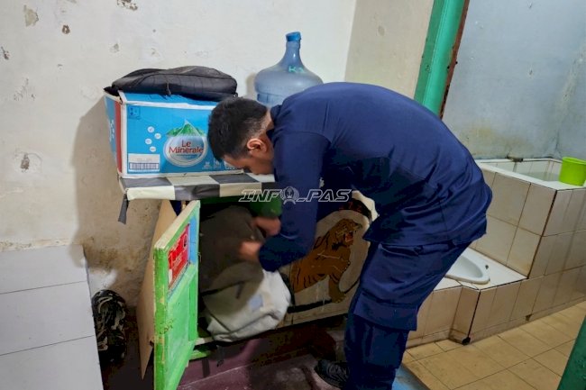 Cegah Gangguan Keamanan, Lapas Tual Gelar Razia Mendadak di Blok Hunian