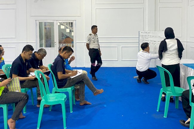 Pemenuhan Hak Pendidikan, Warga Binaan Lapas Kotabaru Semangat Kejar Ijazah Paket C