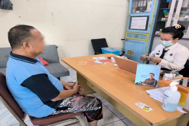 Layanan Kesehatan Gratis, Rutan Marabahan Gunakan Kartu CERIA untuk Kendalikan Hipertensi