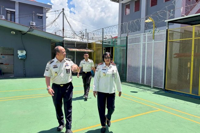 Lapas Perempuan Ambon Terima Kunjungan Kanwil, Perkuat Evaluasi Layanan dan Pembinaan