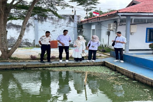 Gandeng DKPP Kab. Barito Kuala, Rutan Marabahan Optimalkan Budidaya Ikan Nila 