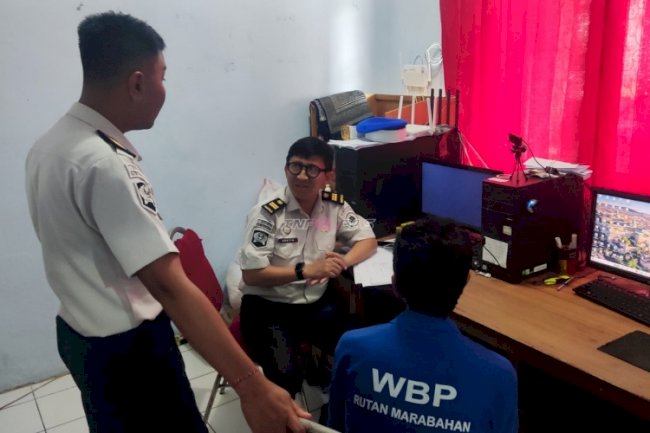 PK Bapas Banjarmasin Lakukan Litmas Usulan PB Narapidana Rutan Marabahan