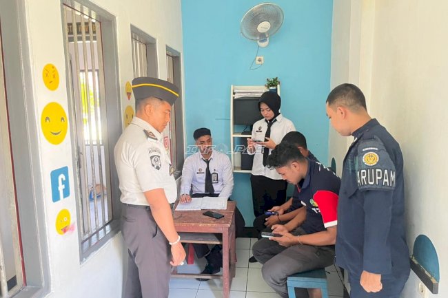 Lapas Wahai Sterilkan Wartelsuspas, Antisipasi Penipuan dan Gangguan Kamtib